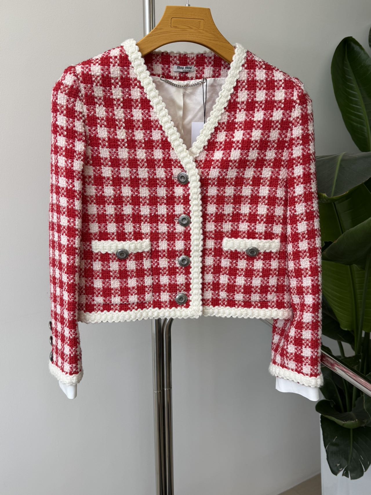 缪缪miumiu上衣衣服 40码
